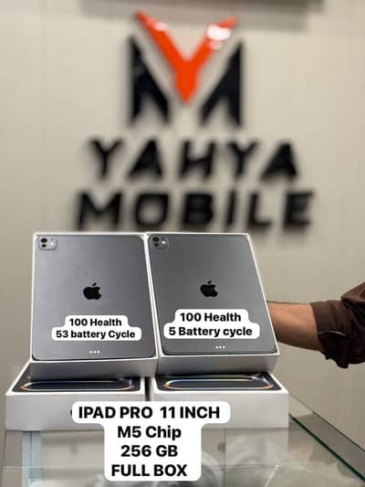 Apple iPad Pro M5 11 & 13 Inch | 256GB | 100% Battery Health