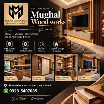 Carpenter in Lahore | Kitchen, Almari & Door Woodwork  Copy title