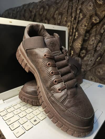 HANMAPIKA Brown Premium Casual Shoes | 1 Day Used | Rs. 6,000
