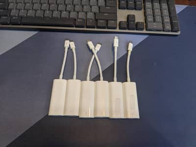 apple thunderbolt 3 to 2 original connector