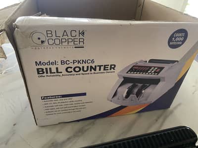 Model BC-PKNC6 Bill counter