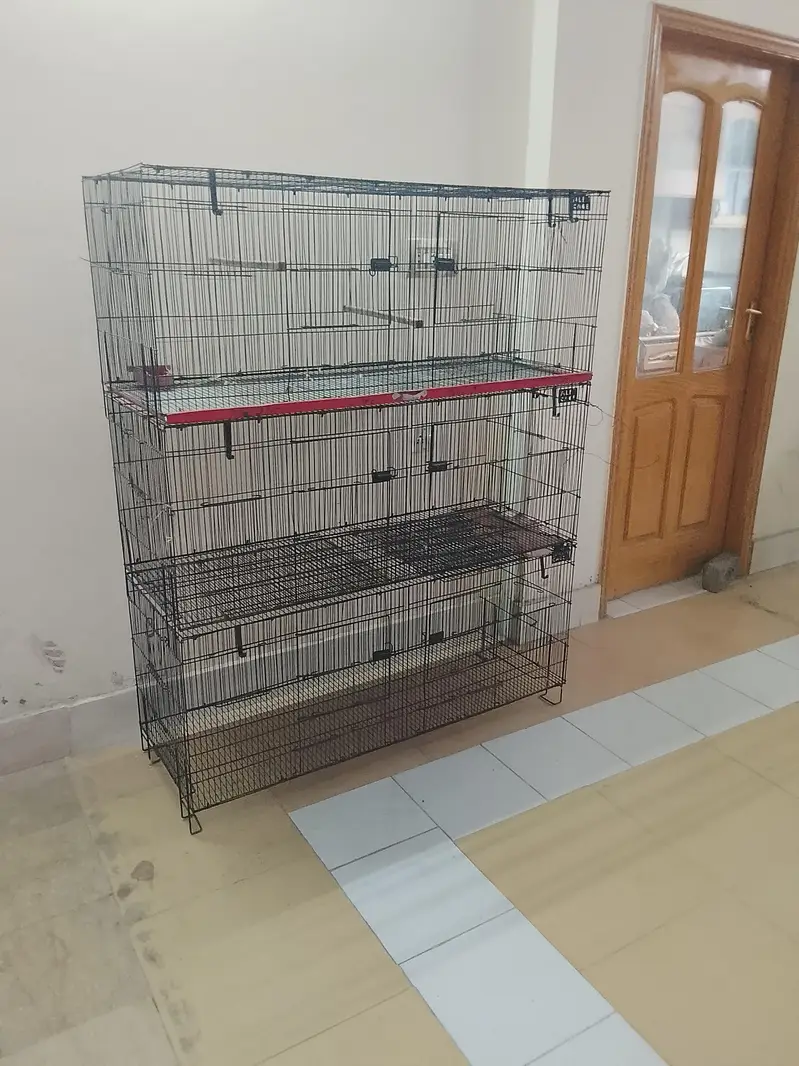 8 portion cage size 4/1.5/1.5 customize dy Ali cage — photo 2