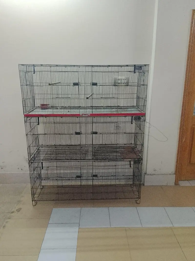 8 portion cage size 4/1.5/1.5 customize dy Ali cage — photo 3
