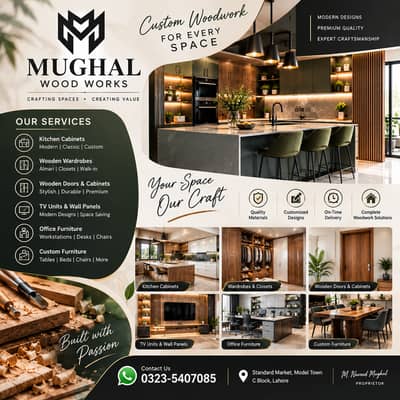 Office Furniture & Home Woodwork Services | Mughal Wood Works  Copy t