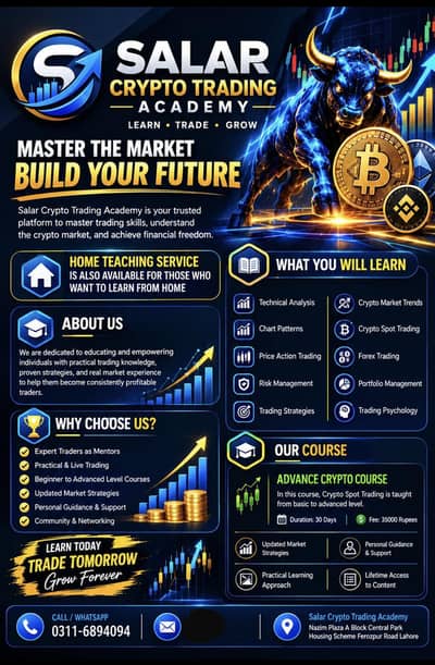 Crypto Trading Academy Lahore