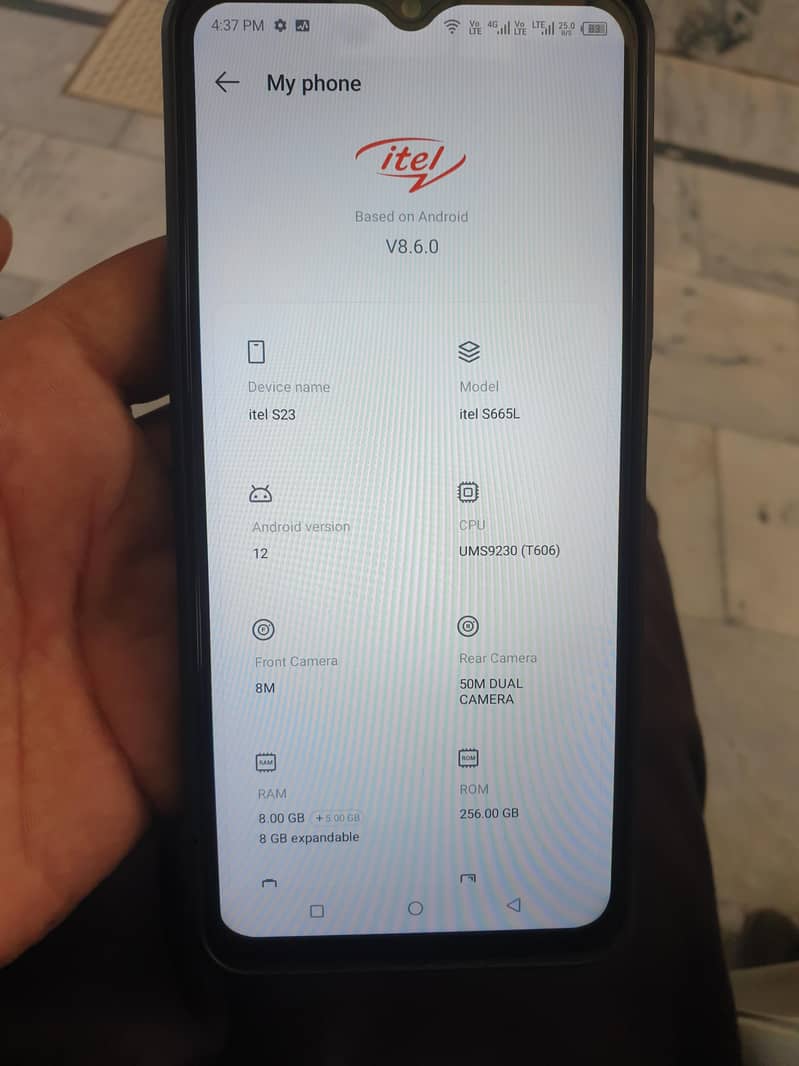 Itel S23 0