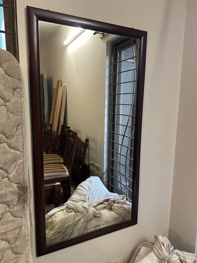 Mirror with frame