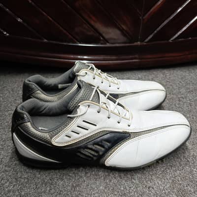 FootJoy Men's Size 10M Street Golf Cleats White #56478 Lace Up Low Top