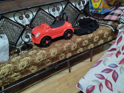 Rod Iron Sofa for Sale 4 Seater