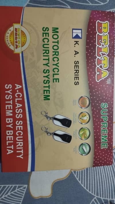 motorcycle security alaram