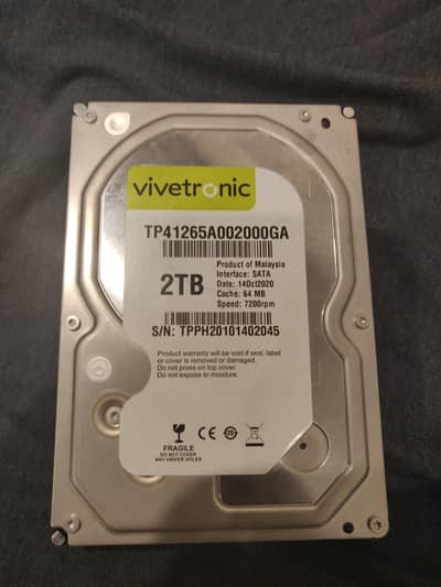 Vivetronic sata HDD