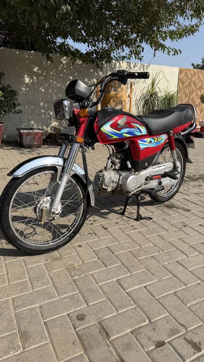 Honda CD 70 2024 Model only 10k Driven