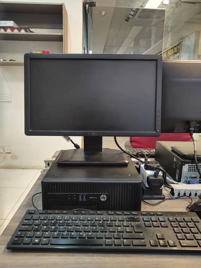 HP Pro Desk Core i3 4th Gen 8GB 128GB SSD with all accessories