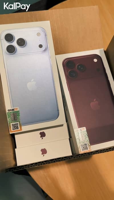 iPhone 18 Pro Max Box Pack PTA Approved (Burgundy Color)