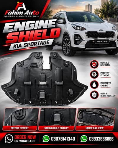 Kia Sportage Engine Shield / Under Cover – Premium Quality