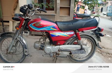 Honda cd70 2019 modle in Good condition 03236133561