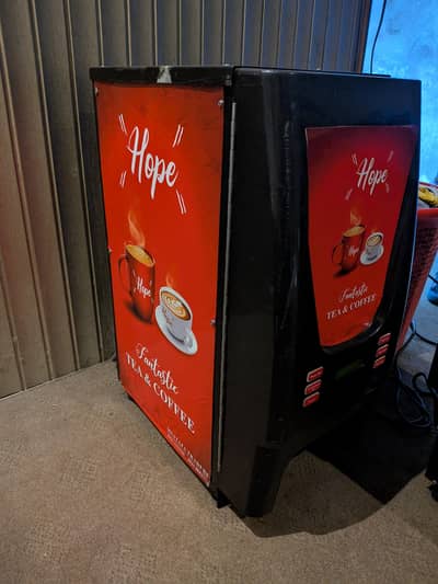 automatic tea and coffee machine