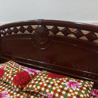 Double Bed with medicated matters