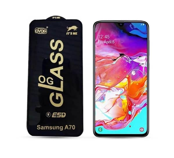 Samsung A70 OG Tempered Glass: High-Quality Gorilla Glass Screen Protector