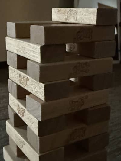Classic Jenga Wooden Block Game Fun Family & Party Game!