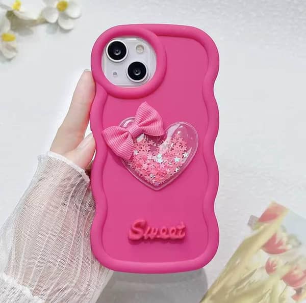New Sweet Ladies Glitter Case for Ladies & Girls