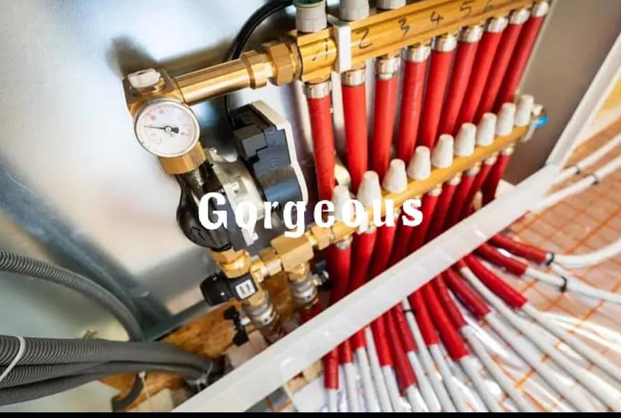 Central heating system under floor heating 2
