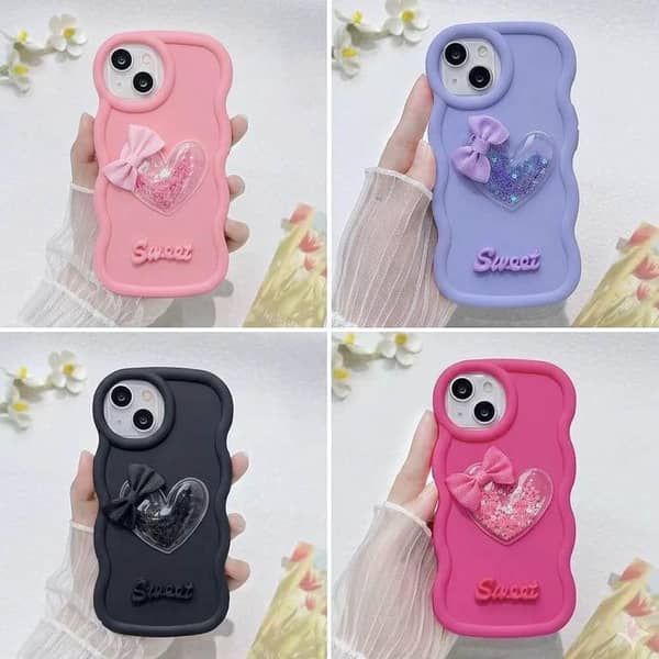 (Buy 3 & Get 1 Free) Luxury Soft Silicone Case for iPhone models: 18/17/16/15/14/13/12/11 Pro Max, XS Max, XS, X, 8/7 Plus