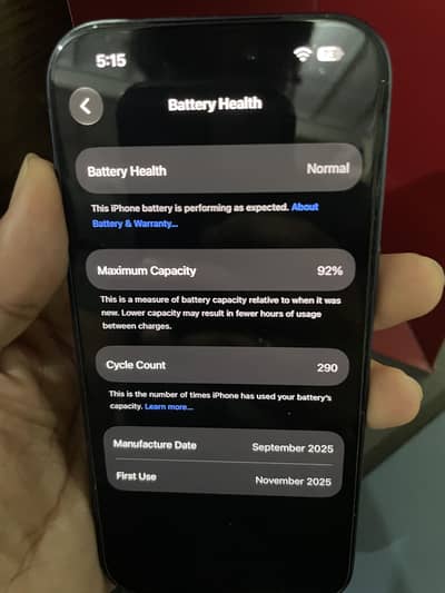 Iphone 17pro 256 gb lla variant. Sim time not used