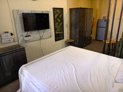 1 bed studio fully furnished available for rent on monthly basis