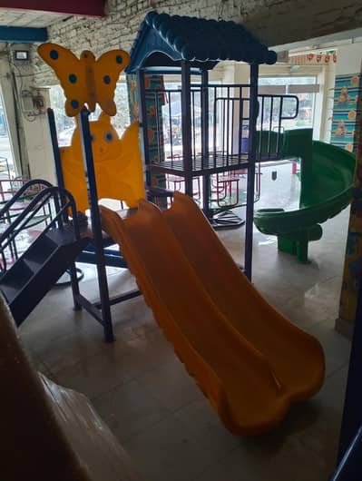 kids Slide/Swings/Kids rides/jhula/Soft play area/Indoor Swings/Kids
