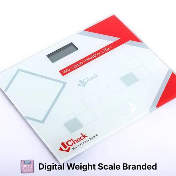 Digital Weight Scale | Weight Machine for Body & Bathroom Glass Scale UCheck UC-5100