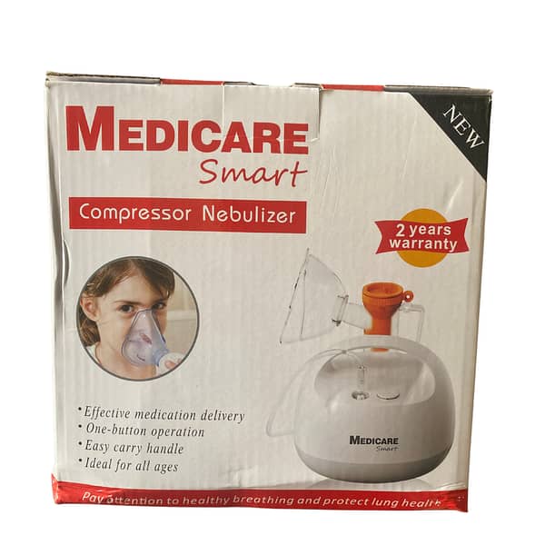 Medicare Smart Compressor Nebulizer | Professional Medical-Grade Respiratory Therapy Machine