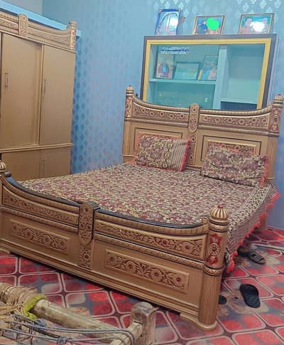 Complete Bedroom Set + Sofa Set for Sale