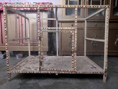 2 cage wood