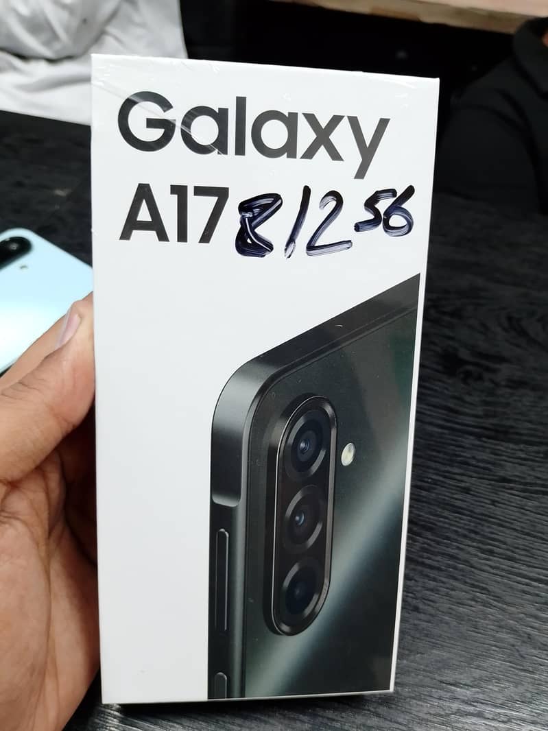 Samsung A 17 | 8 256GB | PTA APPROVED | BOX PACK | In Stock 0