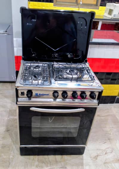 National oven stove 3 Burners