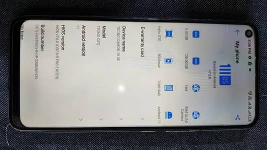 Tecno canon 16se 6/126