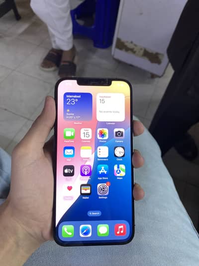 Apple iPhone 12 Pro Max pta approved genuine piece 128gb black color