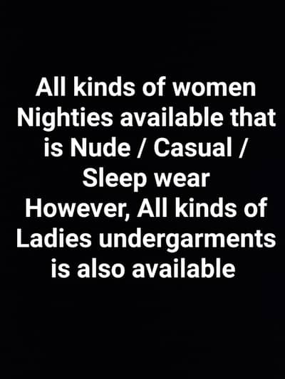Nighties for women every styles color and sizes