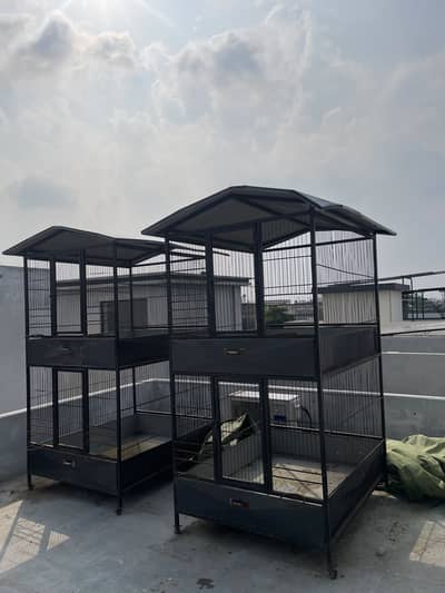 2 hen cages big size