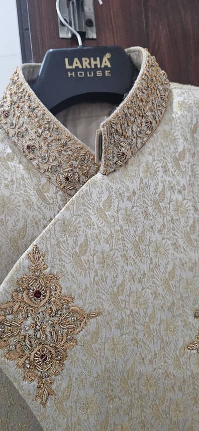 Sherwani with 2 kula Set