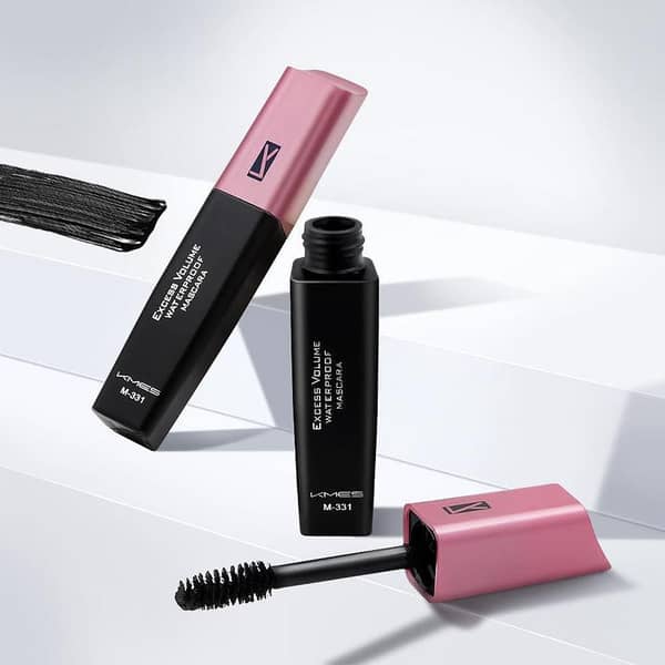 Excess Volume Waterproof Mascara Black – Long-Lasting Thick, Curling Lashes for Women