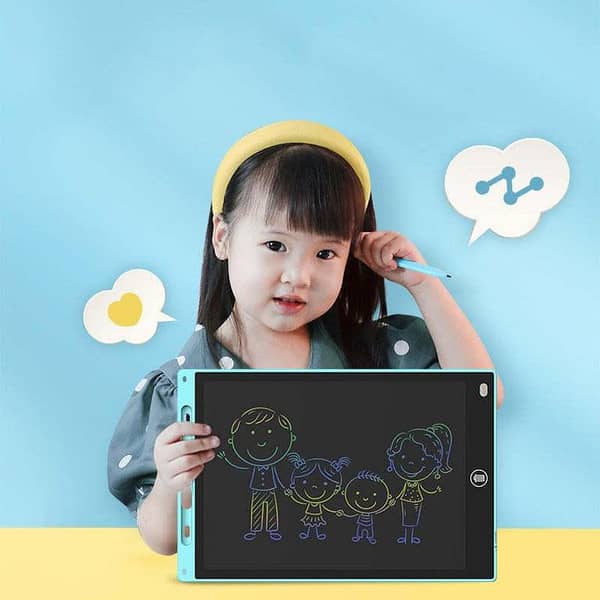 8.5 Inch LCD Writing Tablet for Kids - Digital Slate & Magic Drawing Board with Stylus Pen | Educational Toys & Erasable Sketch Pad