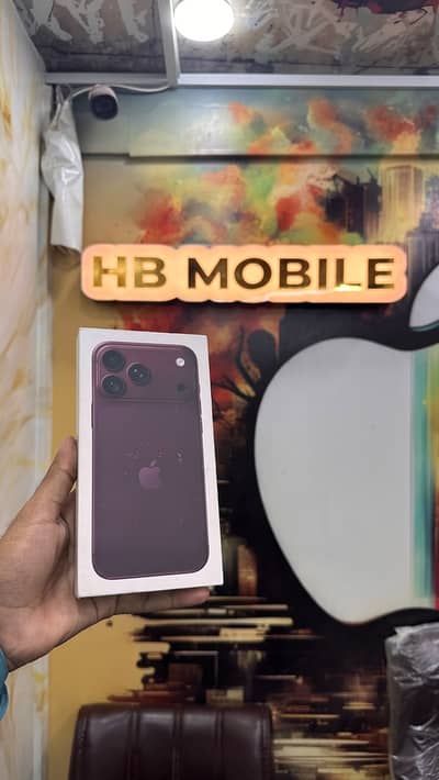 Apple iPhone 18 Pro Max 512GB Burgundy – JV SIM Locked, Box Pack