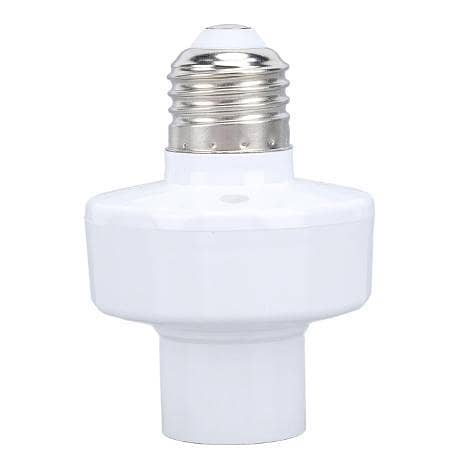 1 PCS Remote Control Light Socket, Wireless Lamp Holder with Timer 30 60mins for E26 E27, Wall Pendant Table Lamp R6005