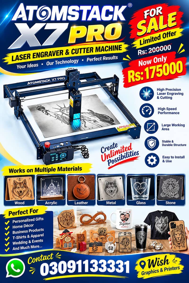 Printer/Copier/Mugshirt Setup/Stamp Maker/Mobile SkinCuter/FlexPrinter 6
