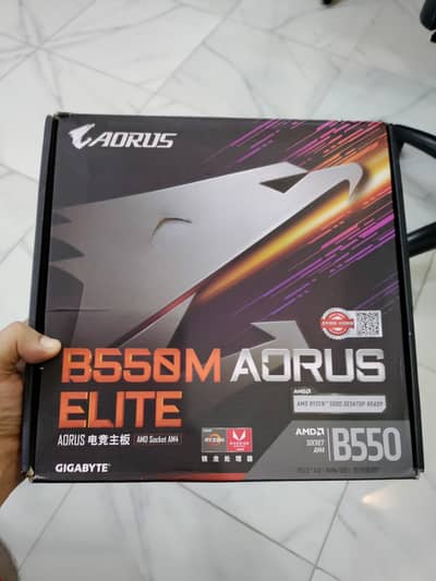Gigabyte B550M Aorus Elite AM4 Micro-ATX Motherboard