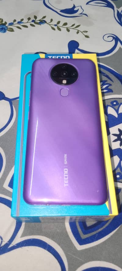 Tecno Spark 6 4gb 64gb g70 gaming processor with box.