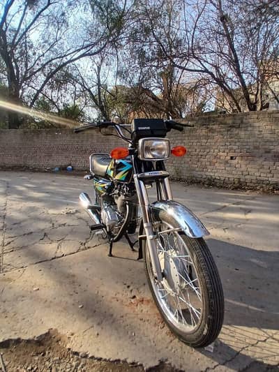 Honda 125 vip new condition vip Feaul average