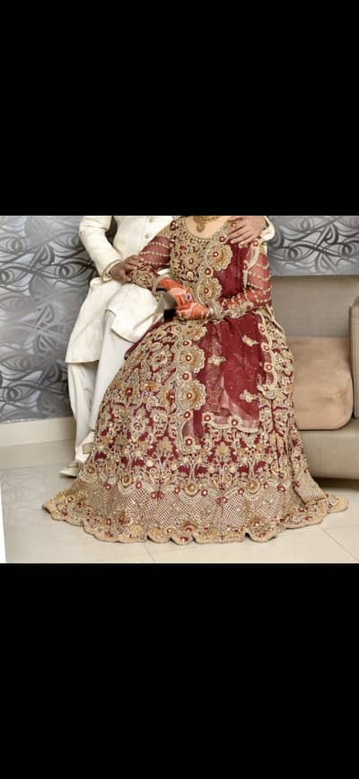 One time used bridal lehnga